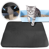 Rutschfeste & Wasserdichte Katzenstreu Matte