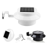 Solarbetriebene Dachrinnenlichter