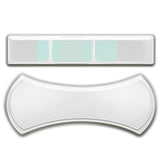 Bequee Multifunktionaler Gel-Aufkleber Waschbar Nano Rubber Pad (2 Stk im Set)